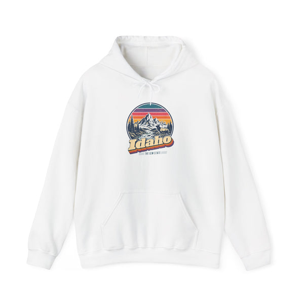 Idaho Retro Sunset Hoodie