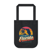 Florida Retro Sunset Tote Bag