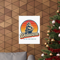 Delaware Colonial Tall Ship Poster