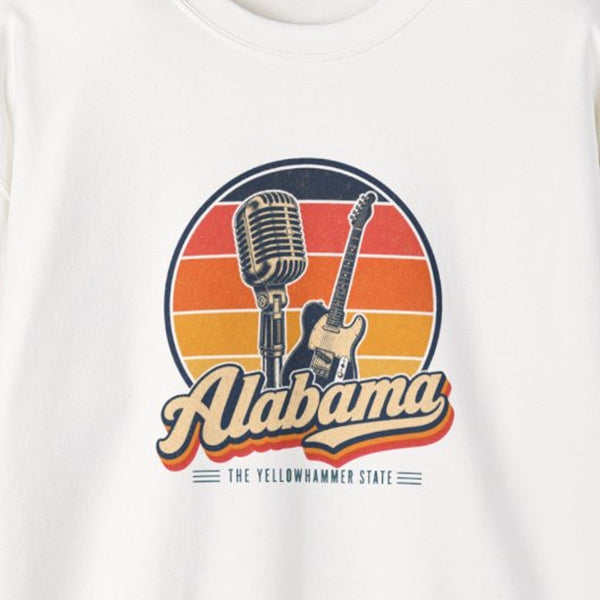 Alabama Muscle Shoals Music Sweatshirt