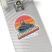 Louisiana Paddlewheel Steamboat Sticker