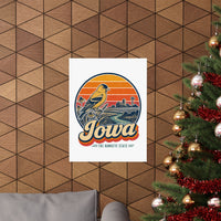 Iowa Eastern Goldfinch Poster