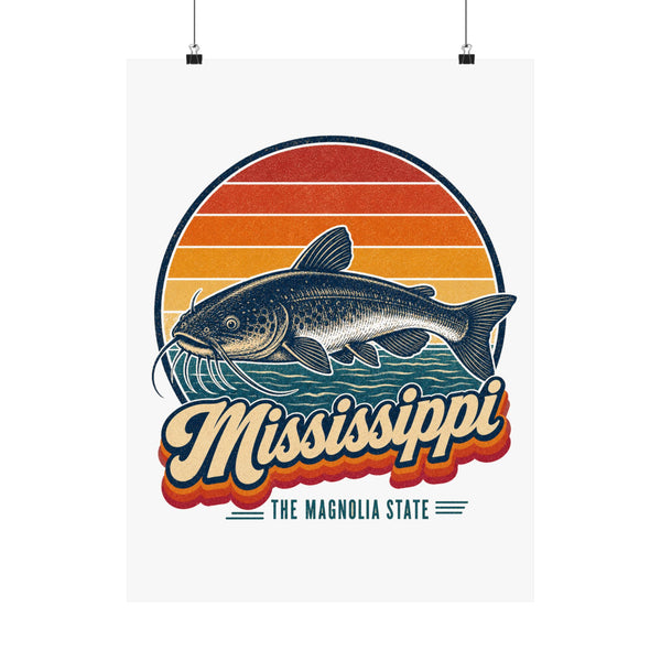 Mississippi Catfish Poster