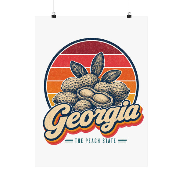 Georgia Peanuts Poster