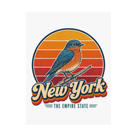 New York Eastern Bluebird Poster