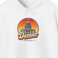 Denver Retro Sunset Hoodie