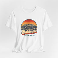 Baltimore Retro Sunset Tee