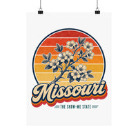 Missouri Hawthorn Blossom Poster