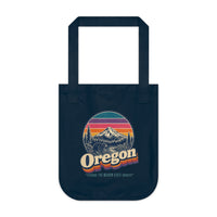 Oregon Retro Sunset Tote Bag