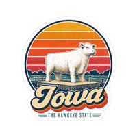 Iowa State Fair Butter Cow Sticker