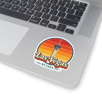 Las Vegas Retro Sunset Sticker