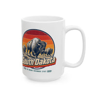 South Dakota Bison Herd Mug