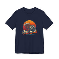 New York Pizza Slice And Bagel Tee