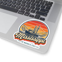 Mississippi Gulf Shrimp Boats Sticker
