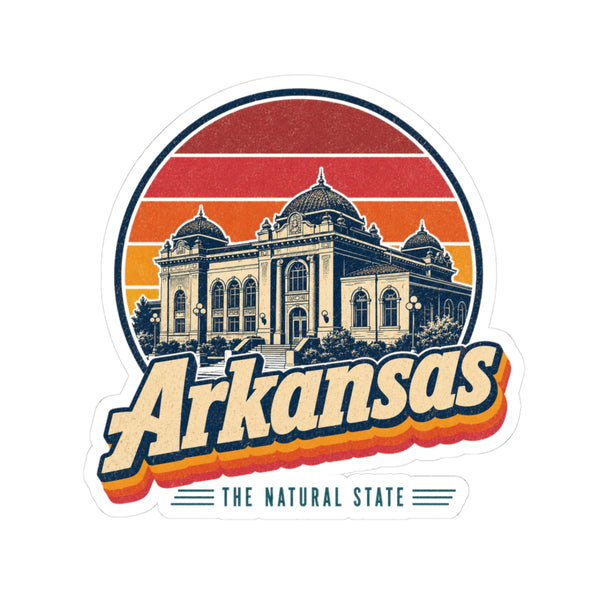 Arkansas Hot Springs Bathhouses Sticker