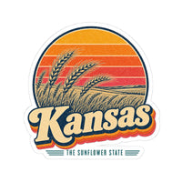 Kansas Wheat Fields Sticker