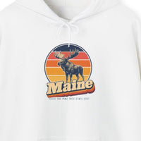 Maine Bull Moose Hoodie
