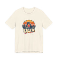 Utah Retro Sunset Tee