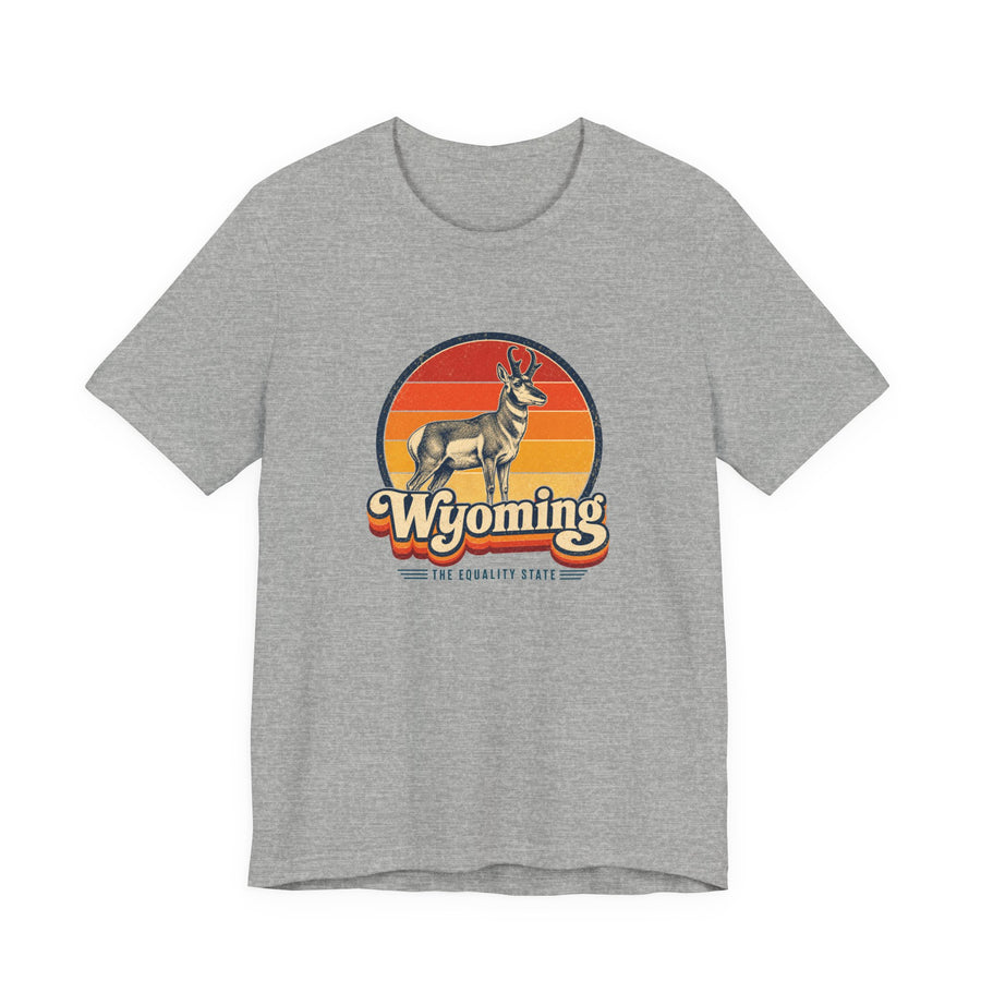 Wyoming Pronghorn Antelope Tee