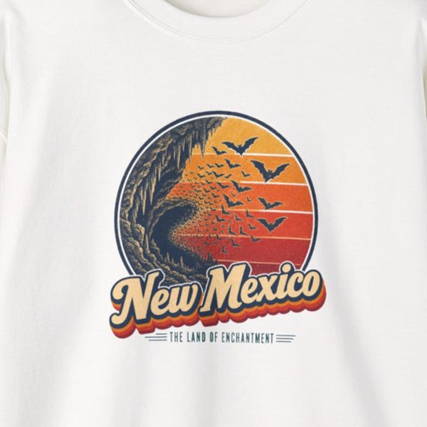 New Mexico Carlsbad Caverns Bats Sweatshirt