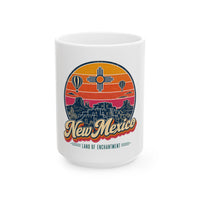 New Mexico Retro Sunset Mug