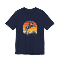 Wyoming Bucking Bronco Cowboy Tee