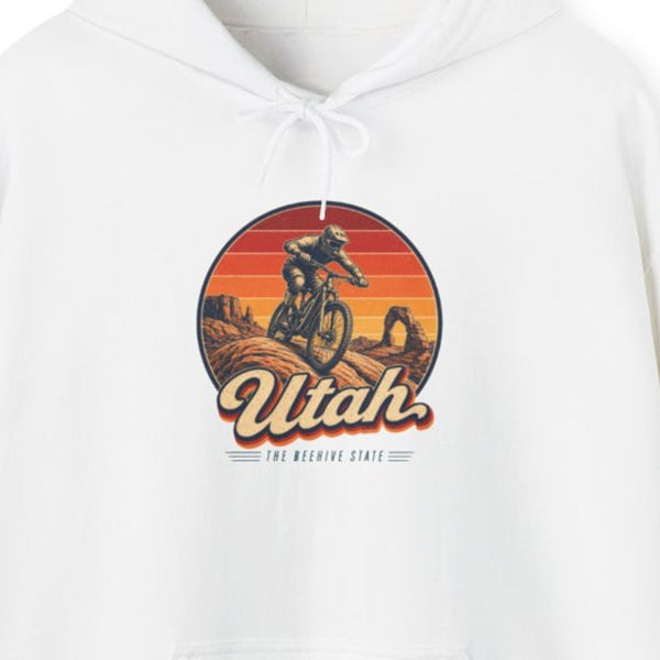 Utah Moab Mountain Biking Hoodie