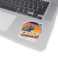 Ohio Rock And Roll Guitar Sticker