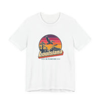 Louisiana Retro Sunset Tee