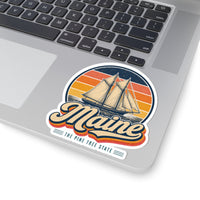 Maine Windjammer Schooner Sticker