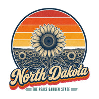 North Dakota Sunflower Fields Tee
