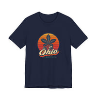 Ohio Buckeye Leaf And Nut Tee