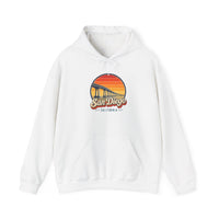 San Diego Retro Sunset Hoodie