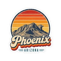 Phoenix Retro Sunset Sticker