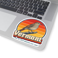 Vermont Hermit Thrush Sticker