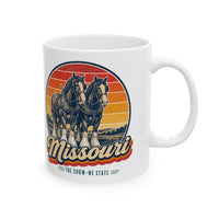 Missouri Clydesdale Horses Mug