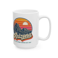Arizona Retro Sunset Mug