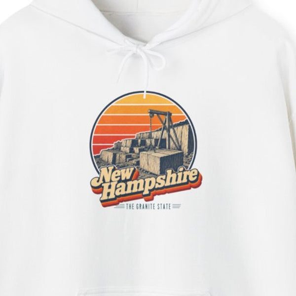 New Hampshire Granite Quarry Hoodie