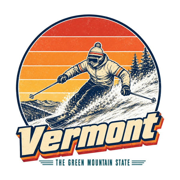 Vermont Skiing Tee