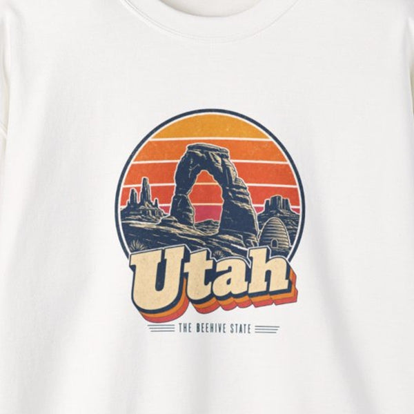 Utah Retro Sunset Sweatshirt