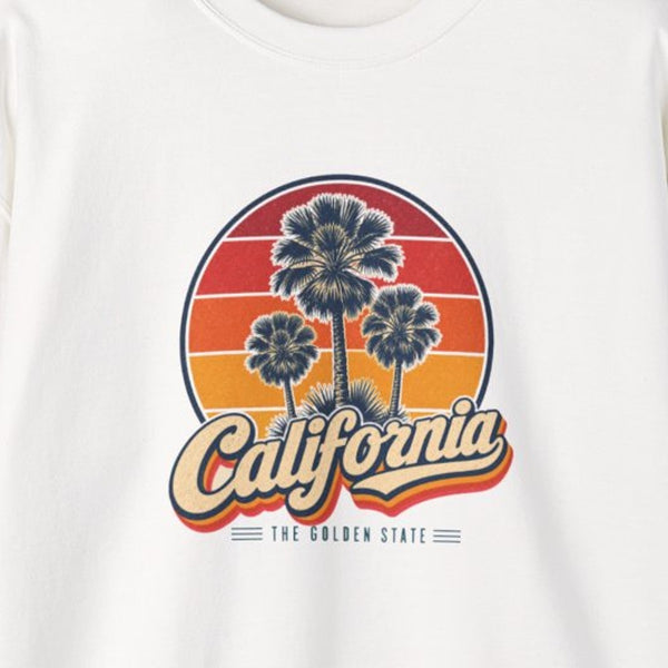 California Palm Trees Sweatshirt