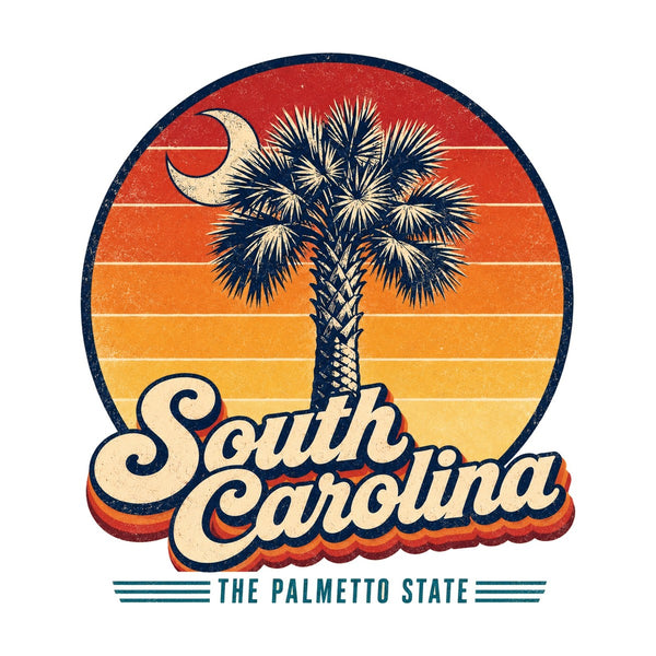 South Carolina Palmetto Crescent Moon Tee