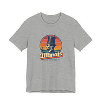 Illinois Lincoln Stovepipe Hat Tee