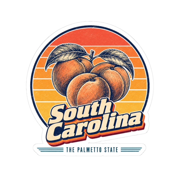 South Carolina Peaches Sticker