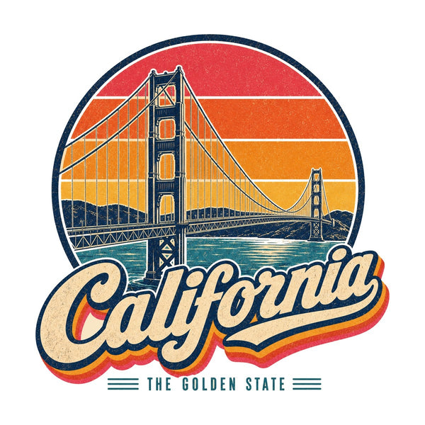 California Golden Gate Bridge Tee
