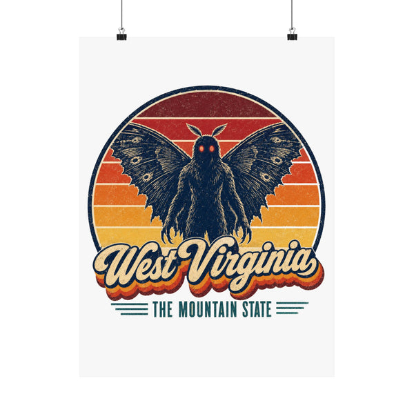 West Virginia Mothman Poster
