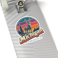 Michigan White Tailed Deer Sticker