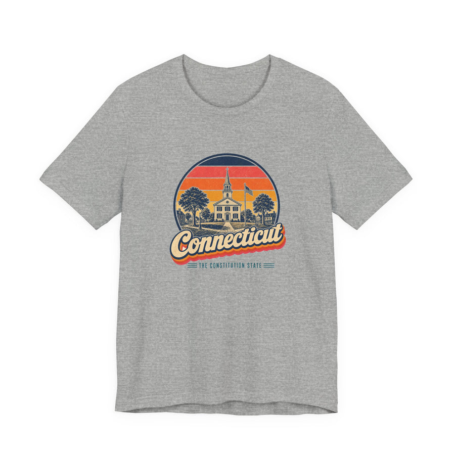 Connecticut Colonial Town Green Tee