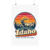 Idaho Bull Elk Poster