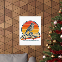 Alabama Yellowhammer Bird Poster